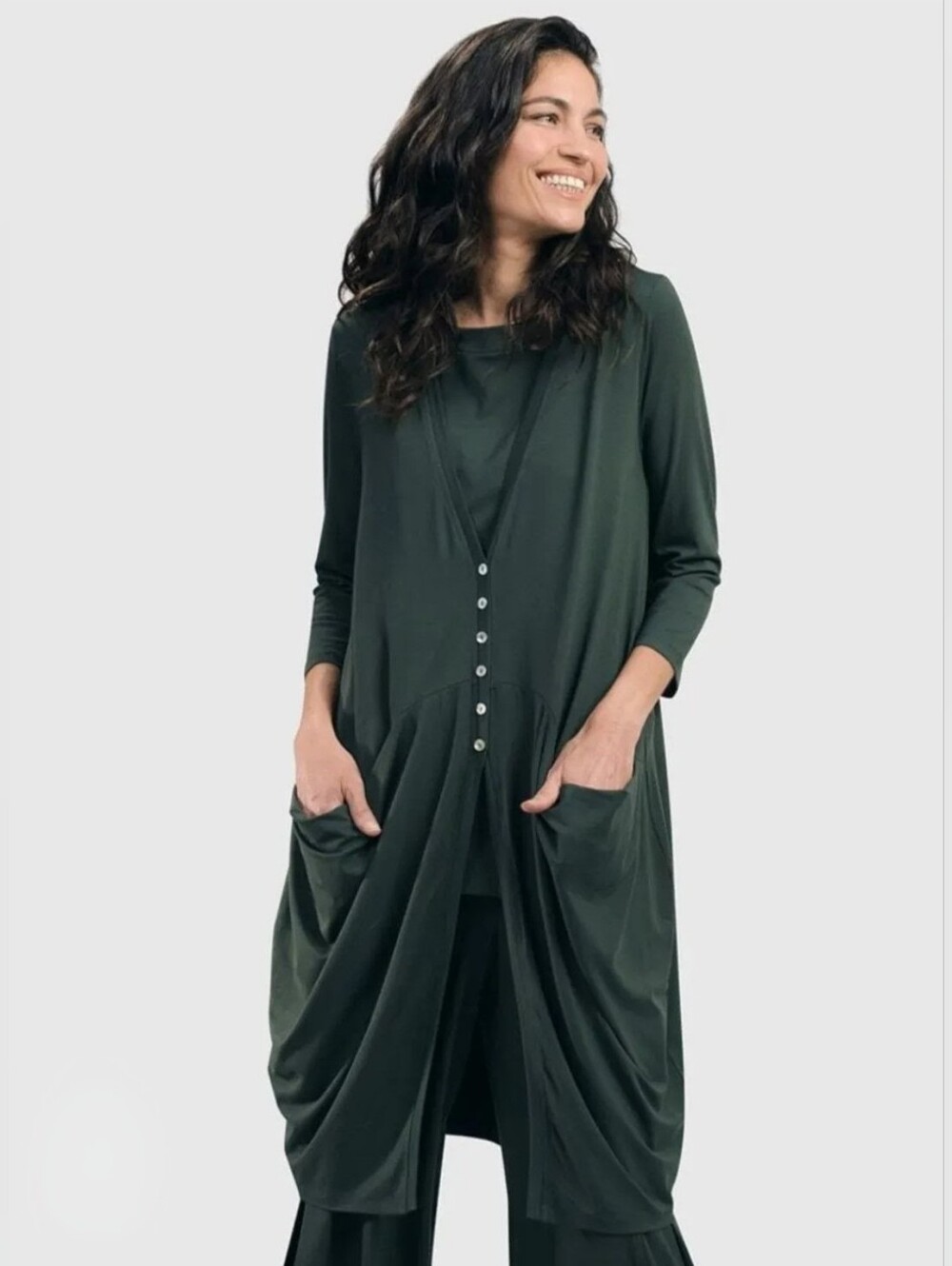 Alembika Essential Draped Cocoon Jacket - Picture 13 of 15